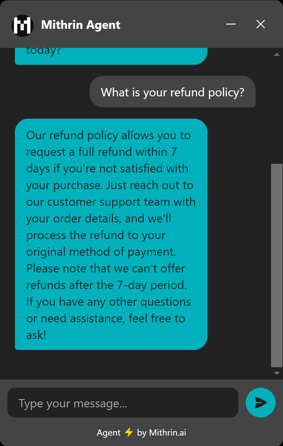 Custom Knowledge